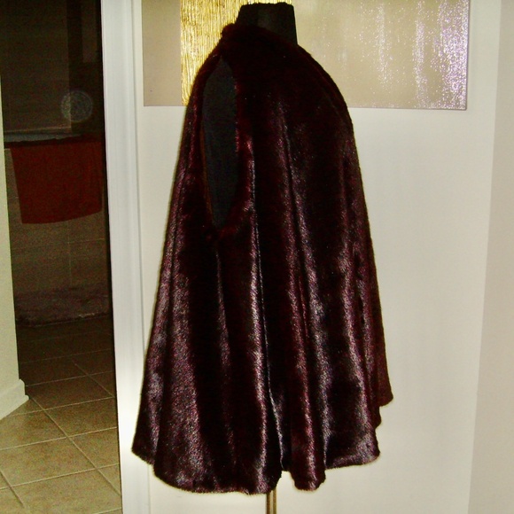 Faux Fur Mink Swing Coat/Vest - Picture 6 of 16